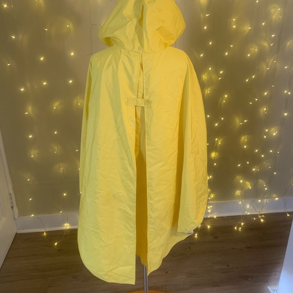 HUNTER yellow rain poncho - Picture 4 of 4